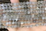 CMS1941 15.5 inches 6mm round grey moonstone beads wholesale