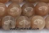 CMS2112 15 inches 9mm round moonstone beads