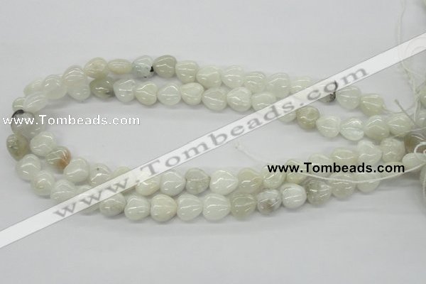 CMS212 15.5 inches 12*12mm heart moonstone gemstone beads wholesale