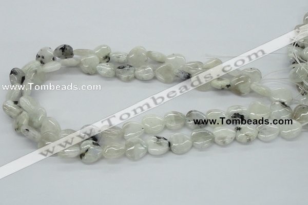 CMS213 15.5 inches 14*14mm heart moonstone gemstone beads wholesale