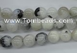 CMS216 15.5 inches 8mm round white moonstone gemstone beads