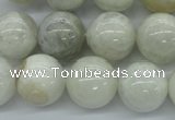 CMS217 15.5 inches 16mm round white moonstone gemstone beads