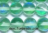 CMS2189 15 inches 6mm, 8mm, 10mm & 12mm round synthetic moonstone beads