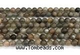 CMS2287 15 inches 6mm round grey moonstone beads wholesale