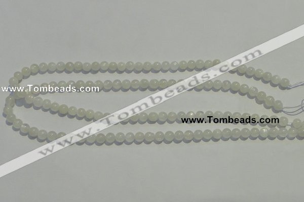 CMS250 15.5 inches 6mm round natural moonstone gemstone beads