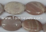 CMS540 15.5 inches 18*25mm oval moonstone beads wholesale