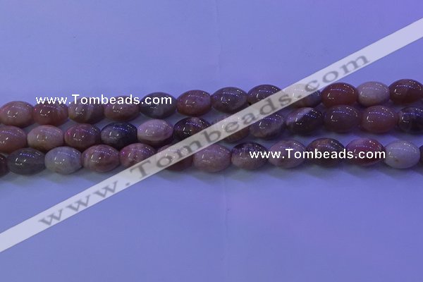 CMS581 15.5 inches 10*14mm rice moonstone gemstone beads