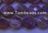 CMS589 15.5 inches 10mm faceted coin moonstone gemstone beads