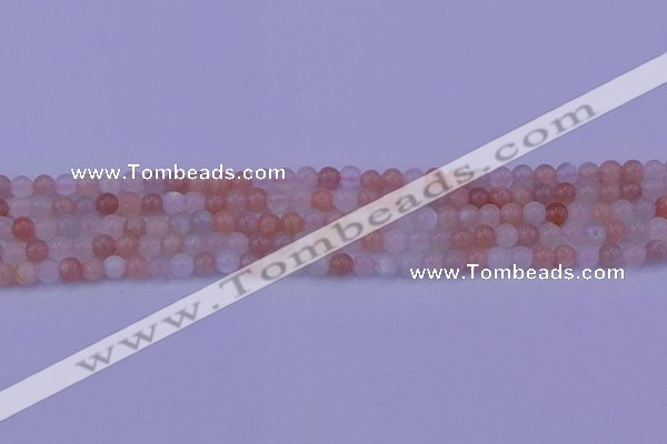 CMS620 15.5 inches 4mm round rainbow moonstone beads wholesale