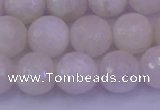 CMS663 15.5 inches 10mm faceted round white moonstone beads