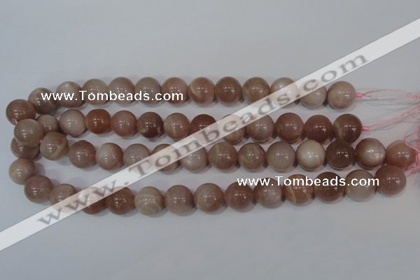 CMS757 15.5 inches 15mm round natural moonstone beads wholesale