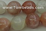 CMS894 15.5 inches 12mm round moonstone gemstone beads wholesale