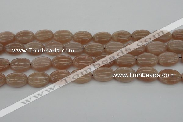 CMS962 15.5 inches 10*14mm oval A grade moonstone beads