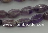 CNA1035 15.5 inches 6*10mm oval dogtooth amethyst beads wholesale