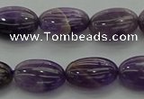 CNA1037 15.5 inches 10*14mm oval dogtooth amethyst beads wholesale