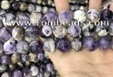 CNA1087 15.5 inches 16mm round dogtooth amethyst beads wholesale