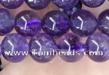 CNA1136 15.5 inches 6mm round amethyst gemstone beads wholesale