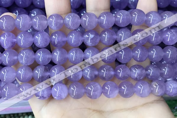 CNA1143 15.5 inches 10mm round lavender amethyst beads wholesale