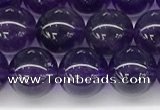 CNA1152 15.5 inches 8mm round natural amethyst gemstone beads