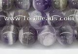 CNA1155 15.5 inches 6mm round natural dogtooth amethyst beads