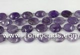 CNA1201 15.5 inches 15*20mm faceted oval amethyst beads