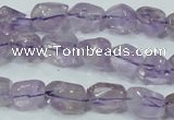 CNA201 15.5 inches 10*14mm faceted nugget natural amethyst beads