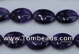 CNA275 15.5 inches 12*16mm oval natural amethyst beads wholesale