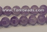 CNA300 15.5 inches 8mm round natural lavender amethyst beads