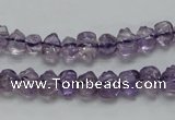 CNA39 15.5 inches 6*9mm pig-shaped grade A natural amethyst beads