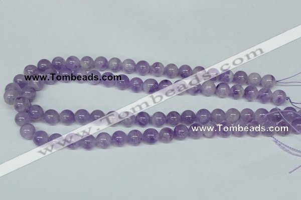 CNA400 15.5 inches 4mm round natural lavender amethyst beads