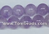 CNA406 15.5 inches 18mm round natural lavender amethyst beads