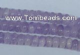 CNA407 15.5 inches 3*6mm rondelle natural lavender amethyst beads