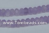 CNA427 4*8mm faceted rondelle natural lavender amethyst beads