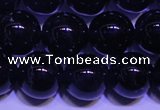 CNA551 15.5 inches 6mm round A grade natural dark amethyst beads