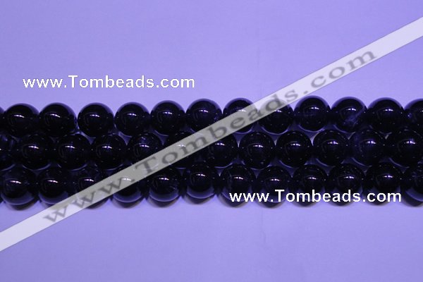 CNA553 15.5 inches 10mm round A grade natural dark amethyst beads