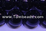 CNA555 15.5 inches 14mm round A grade natural dark amethyst beads