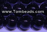 CNA561 15.5 inches 6mm round AA grade natural dark amethyst beads