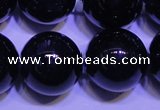 CNA575 15.5 inches 14mm round AAA grade natural dark amethyst beads