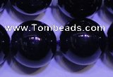 CNA576 15.5 inches 16mm round AAA grade natural dark amethyst beads