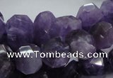 CNA64 15.5 inches 12*18mm freeform grade AB+ natural amethyst beads