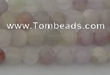 CNA671 15.5 inches 6mm round matte lavender amethyst beads