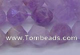 CNA694 15.5 inches 12mm faceted nuggets lavender amethyst beads