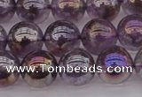 CNA703 15.5 inches 10mm round AB-color amethyst gemstone beads