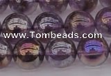 CNA704 15.5 inches 12mm round AB-color amethyst gemstone beads