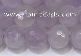 CNA790 15.5 inches 8mmm faceted round lavender amethyst beads