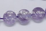 CNA807 15.5 inches 18mm round natural light amethyst beads