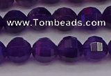 CNA932 15.5 inches 8mm pumpkin amethyst gemstone beads