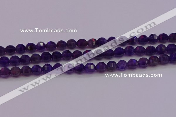 CNA932 15.5 inches 8mm pumpkin amethyst gemstone beads