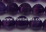 CNA934 15.5 inches 12mm pumpkin amethyst gemstone beads