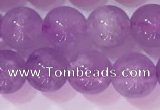 CNA953 15.5 inches 7mm round natural lavender amethyst beads